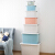 Vango Haina bright color hand-held storage box small plastic banner box household clothing sorting box storage box about 15L white