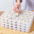Shenglishangpin dumpling freezing box large with cover divided into 4 layers refrigerator fresh storage box kitchen storage box plastic egg box egg tray