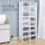 Alice iris eco friendly plastic shoebox storage box men's shoebox moisture-proof and dust-proof thick storage box stackable4 nsb-m340