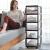 Xitianlong 5 floor children toy storage box baby snacks clothes bedside table eco-friendlythickplastic 1 body wardrobe without installation with pulley and five drawer storage box