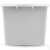 32L grey plastic storage box of Qingye wood eco friendly storage box