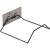 Washbasin rack wall hanging toilet bathroom storage basin toilet toilet toilet no hole for washbasin shelf black