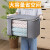 Quilt storage bag sorting bag clothes quilt storage box moving luggage packing large clothes moisture-proof storage horizontal style 1 [60 * 43 * 35cm]