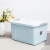 Xishiduo 85L plus largequilt clothes storage boxeco friendly plastic sundry box portable handle toy storage box thick with pulley