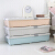 FK storage box90l * 2extra large bed bottom box plastic storage box arrangement box flat bed clothes quilt storage box 2-piece