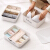 Jiajie superior underwear storage box 3-piece set plastictrawer style divided bra underwear sock storage box eco friendlythick multifunctional finishing box with cover jj-2n12