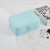 Casseg Trifolium jewelry box ring necklace bracelet earrings earrings earrings Trinket Box Princess lock cosmetic case storage box blue