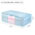 Bicoy Oxford cloth finishing bag clothes quilt storage bag large 4 elegant blue moving bags