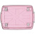 Kiyoshi 105 Lextra large pink plastic storage box eco friendly storage box