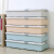 FK storage box90l * 2extra large bed bottom box plastic storage box arrangement box flat bed clothes quilt storage box 2-piece