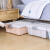 FK storage box90l * 2extra large bed bottom box plastic storage box arrangement box flat bed clothes quilt storage box 2-piece