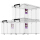 Three pieces of right angle compression 65L